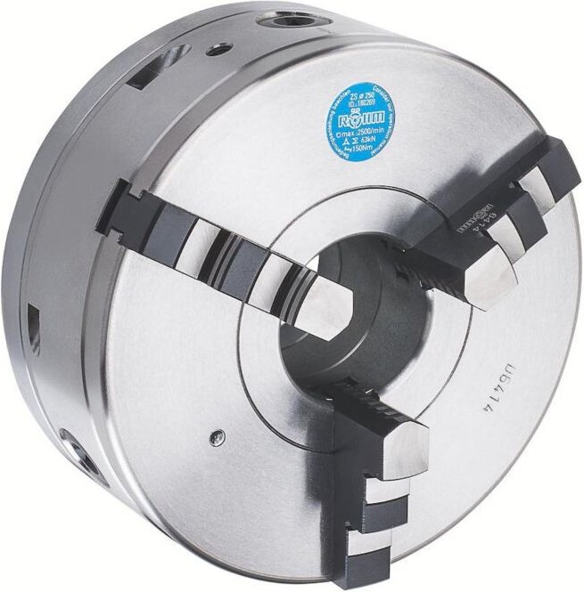 Röhm Dreh- und Schleiffutter ZS Hi-Tru, Größe 250, 3-Backen, DIN 6350 - 180269
