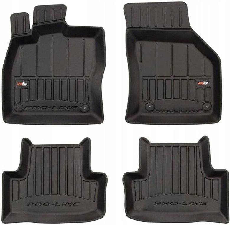 GUMMIMATTEN UND FUSSMATTEN SKODA KAROQ ab 2017 - 3D MULDE