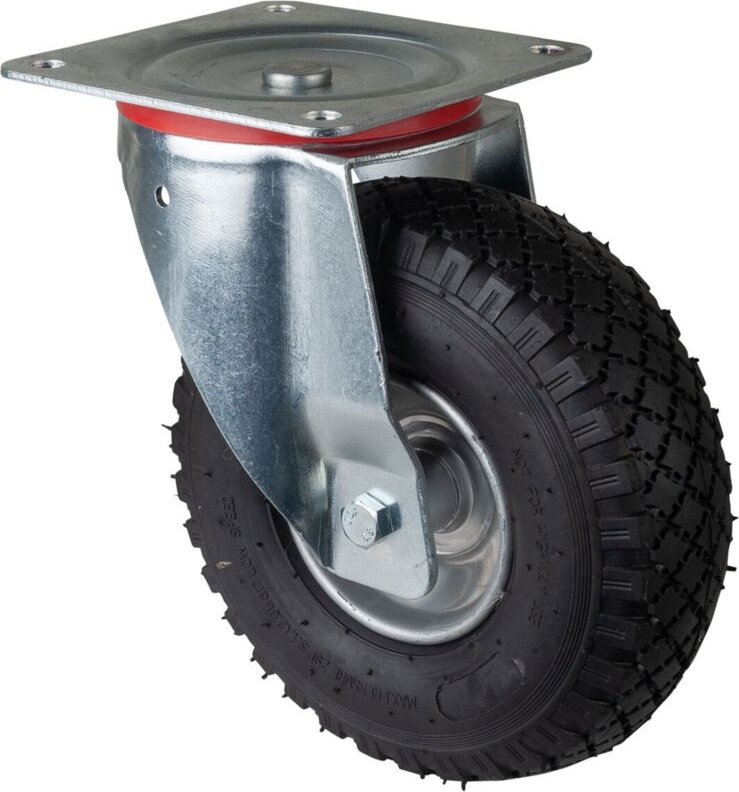 Thumbnail - Bs Rollen - Transportrolle L400.C90.261 Lenkrolle, Raddurchmesser 260 mm,