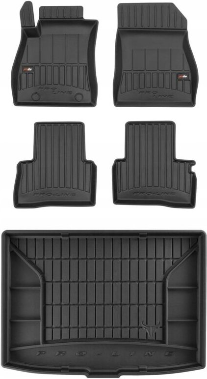 SET 3D Gummimatten Kofferraummatte Nissan Juke 1 2014-2019 d