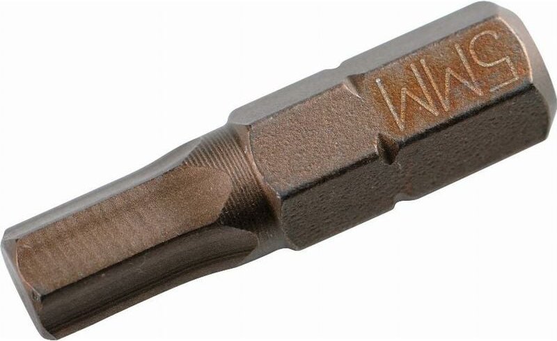 Satz von 3 weichen Bits für harte Materialien 6-Kant 7 mm sam - E111H7