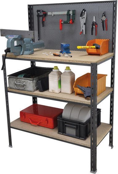 Bourg Industries - Werkstattwerkbank 100 x 50 cm bourg Gesamtlast 800 kg - p-etapro