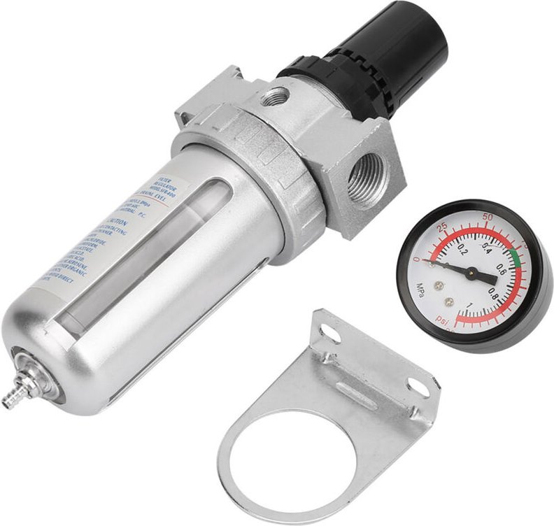 Zoternen - Das Lufttrocknungssystem mit Druckmesser arbeitet genauer. Der Reglerfilter, um Kondensation zu entfernen, ri...