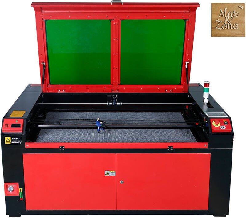 130W CO2 Laser Graviermaschine 900x1400mm Lasergravierer 20mm Gravur-Stärke Lasergravurmaschine 800mm/s Graviergerät USB...
