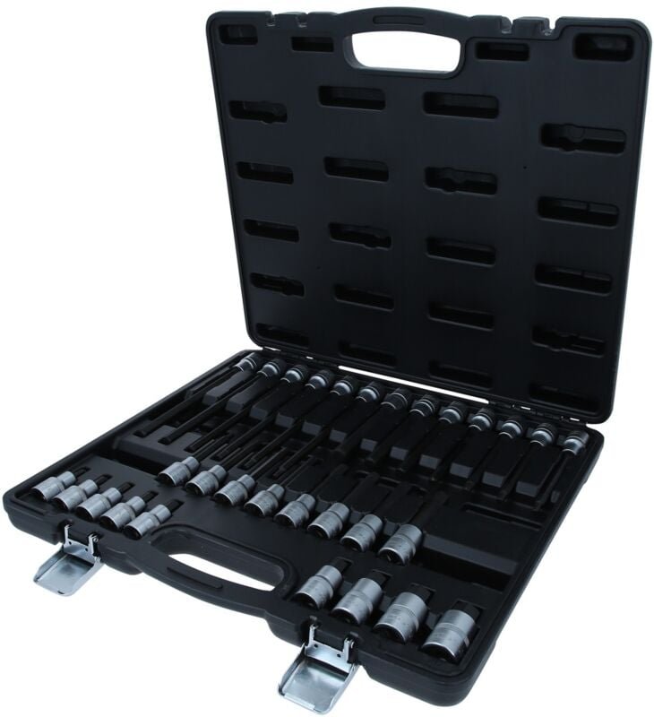 Ks Tools 1/2 Bit-Stecknuss-Satz für Innensechskant-Schrauben, 30-tlg