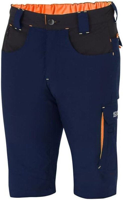 Sparco 02428BMAF Bermuda Leichte technische Shorts Laredo Blau M