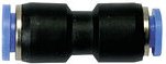 Riegler Gerade Steckverbindung »Blaue Serie«, reduzier., Schlauch-Ø 12/10