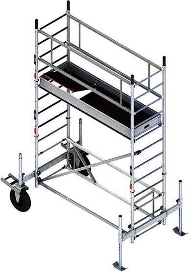 Gartengerüst - 1 Plattform - Max. Arbeitshöhe 5.30m - Plattformlänge 3.00m - EC330TH