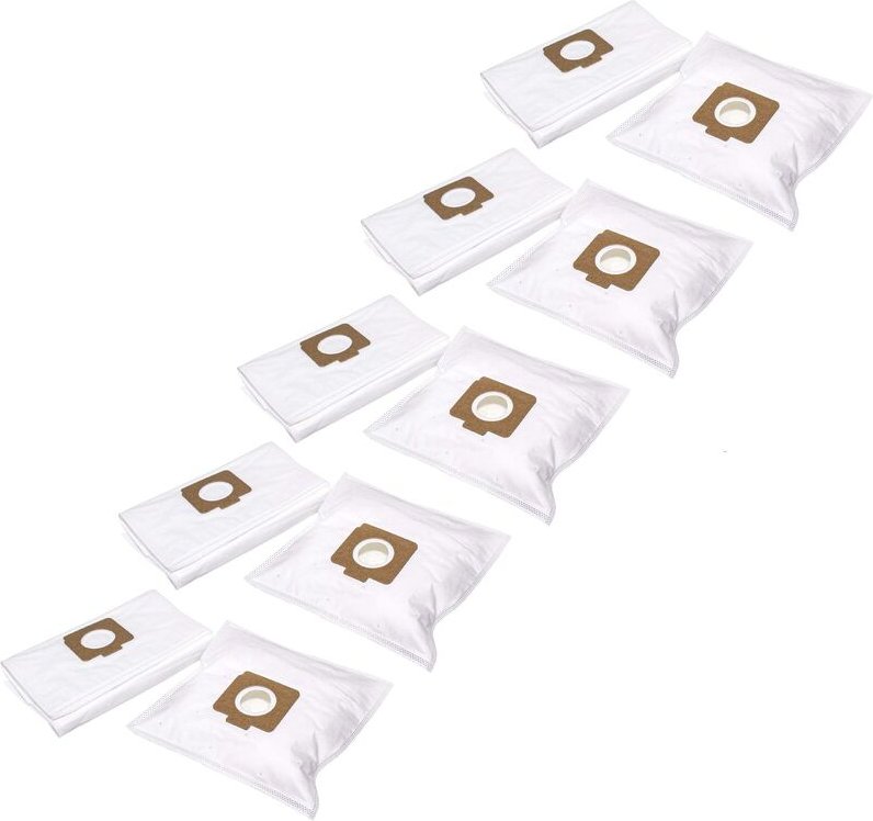 50x Staubsaugerbeutel kompatibel mit Moulinex Compact r 91, Swatch t 29, t 29 Staubsauger - Mikrovlies, 28,5cm x 19cm We...