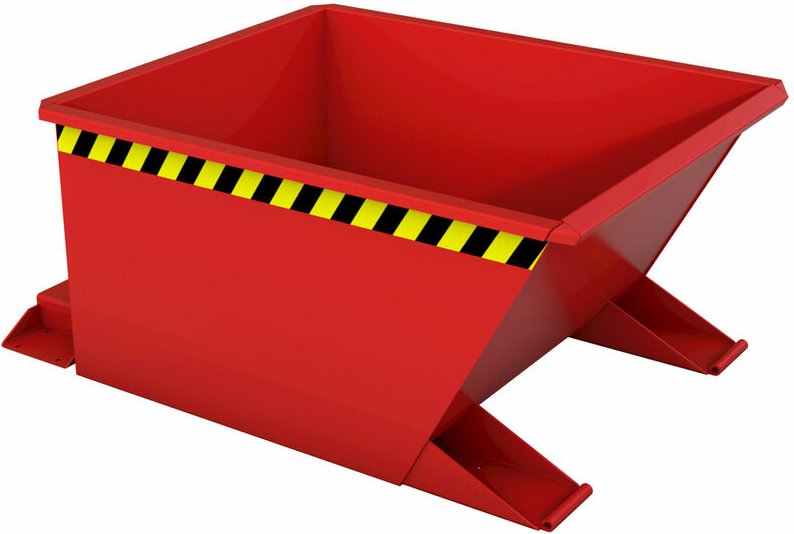 Thumbnail - Bauer Kippbehälter GU-RZ 30, lackiert, Feuerrot