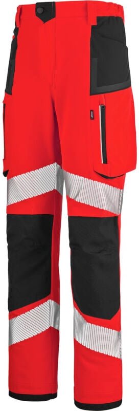 Thumbnail - Stern-Jeans PI Rot Neon / Schwarz XL - DE (52)