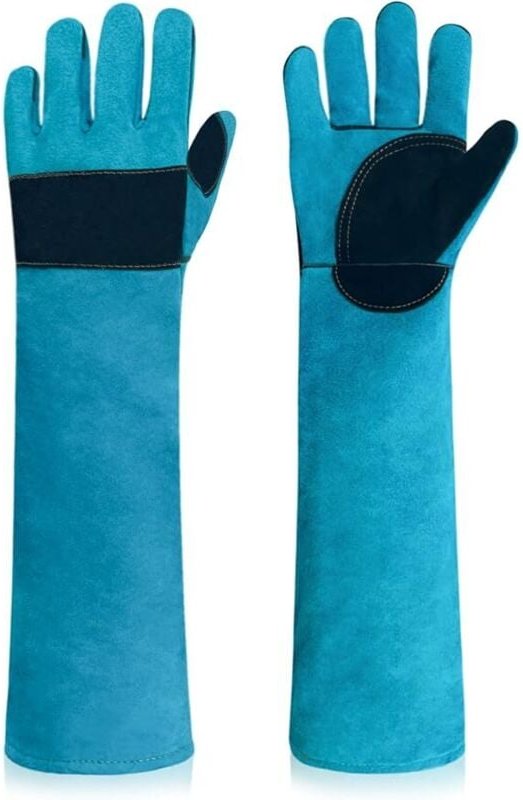 Bissfeste Trainingshandschuhe für Haustiere – kratz- und stichfest für Hunde, Katzen, Reptilien und Vögel – Professionel...