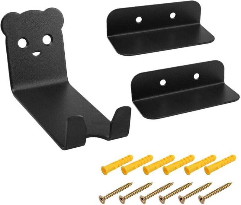 3-teiliger Fahrradständer zur Wandmontage aus Stahl, b (Tretlager, Radhalterung) Ymyny