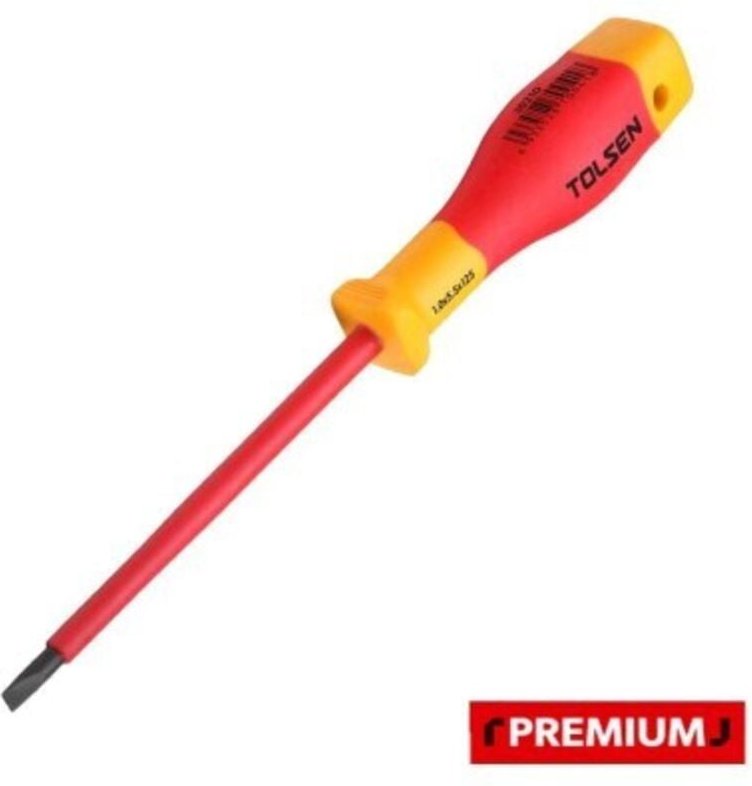 Tolsen Isolierter Fester Schraubenzieher