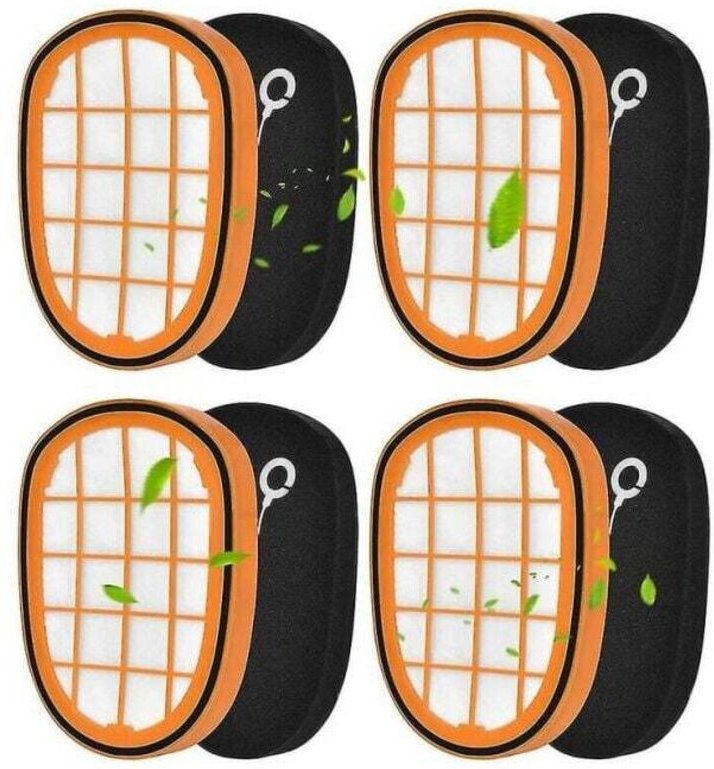 4 filtri per FC6812 Philips Speedpro Max Aqua Handheld 6814 6823 6827 6908