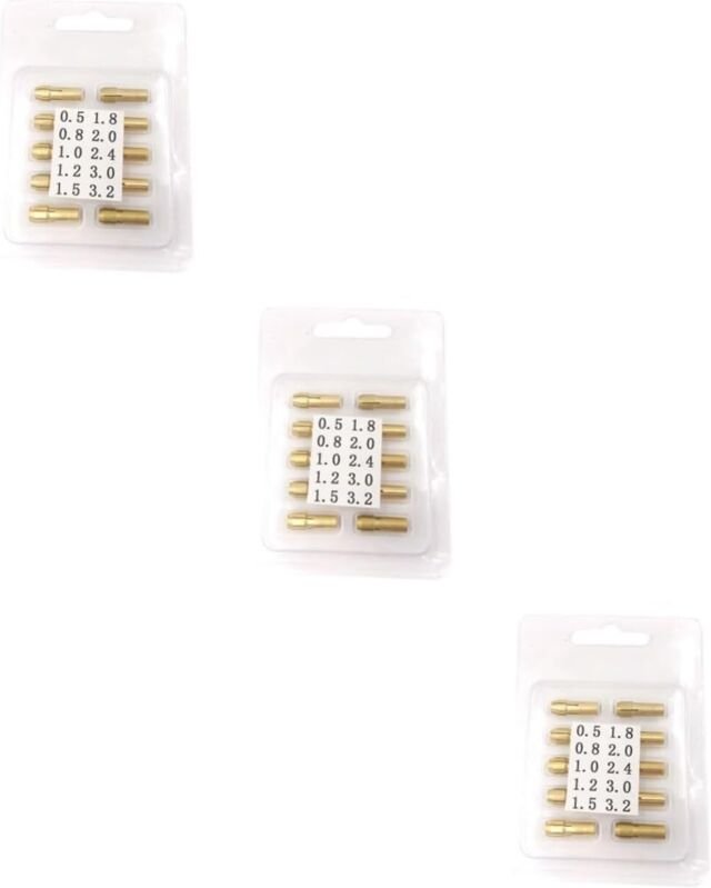 Pcs Selbst Anziehen Bohrfutter 4,2mm Hand Bohrer Messing Spannfutter für Den Heimgebrauch & 10 Pcs x 3 - Lntyq