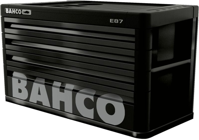 Bahco - Premium Werkstattwagen-Aufsatz mit 4 Schubladen, schwarz