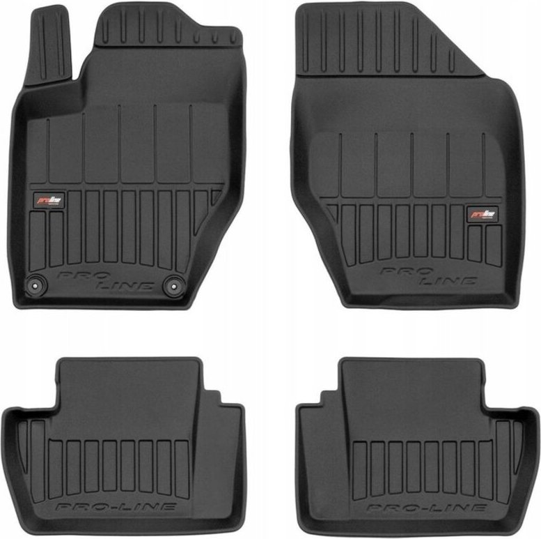 Gummimatten und Fußmatten Peugeot 308 1 2007-2013 3D Mulde