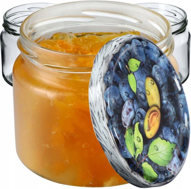 Słój Berti 330ml fi82 TO-330 pakiet 10szt + - Kadax