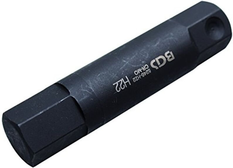 Bgs Technic - Bit Länge 100 mm Antrieb Außensechskant 22 mm Innensechskant 22 mm