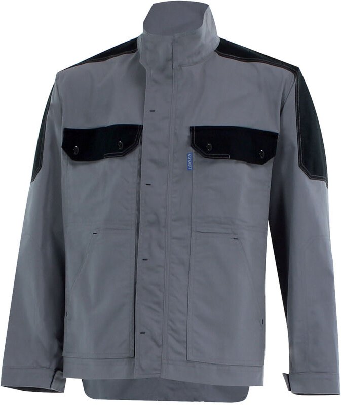 Profi-Kurzjacke Pro Light Grau Grau/ Schwarz Xl