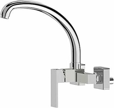 Einhand-Spültischbatterie. hoher Auslauf. Unterputzbatterie mod. getaria EDM