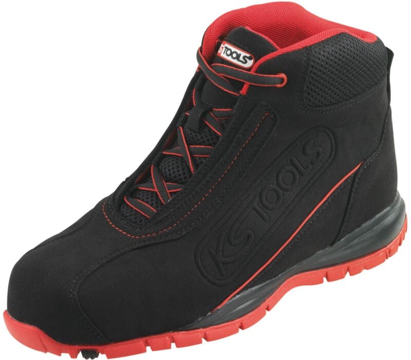 Hochsicherheitsstiefel Modell 10.09 - Schwarz/Rot 41