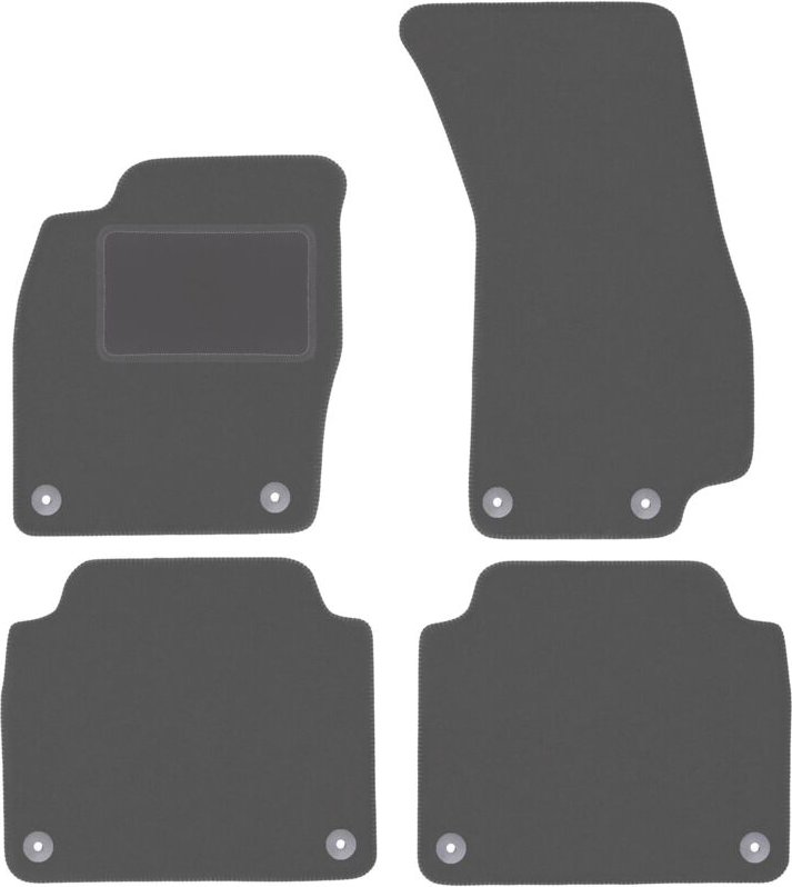 Graphit-Fußmatten für: Audi A8 D5 4N Limousine (2017-)