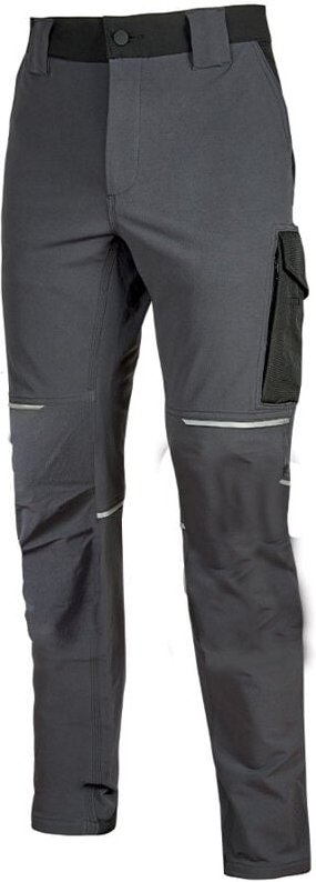Arbeitshose aus Stoff WORLD - Grau 3XL - FR (52/54) - EU (58/60)