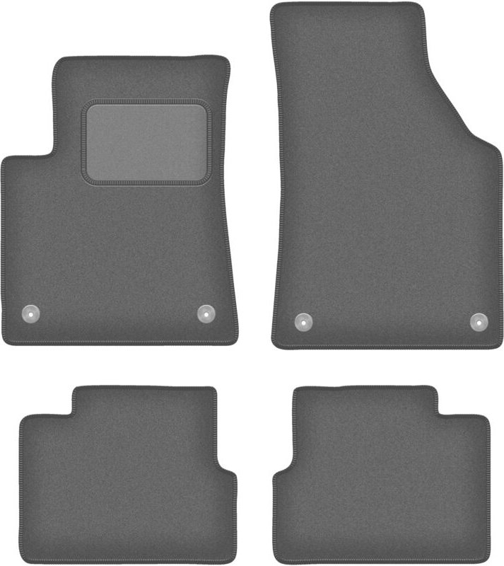 Graphit-Fußmatten für: Jeep Cherokee KL SUV (2013-)