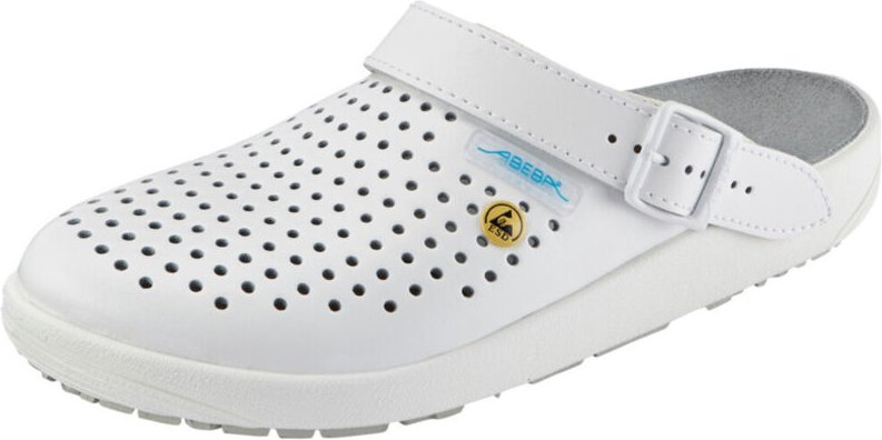 Thumbnail - Abeba - Berufsschuh Clog weiß 5300, ob, EU-Schuhgröße: 44