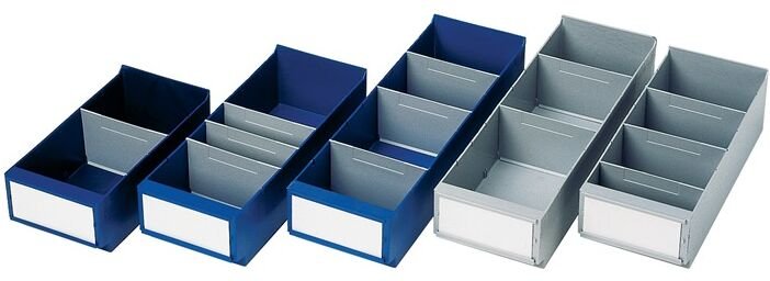 Mb 500-160 blau Regalkasten L500xB160xH100/112mm blau ps - La-ka-pe