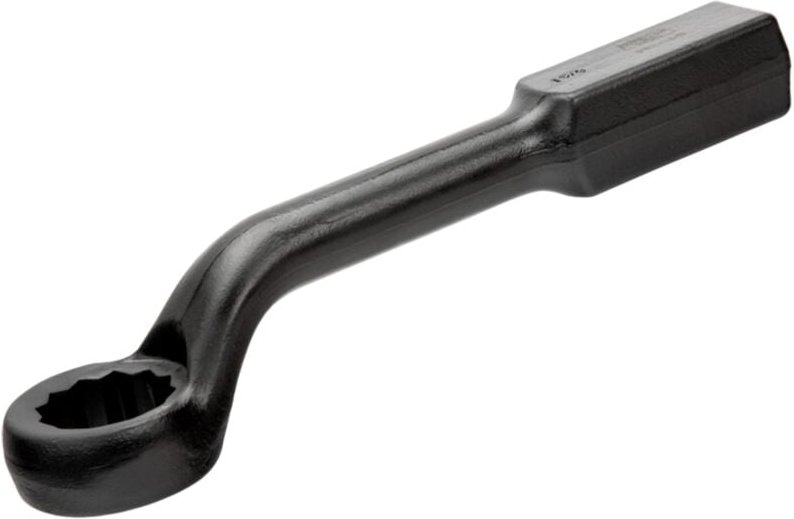 Bahco Tiefgekröpfter 2 Schlag-Maulschlüssel mit Ringende, 324 mm