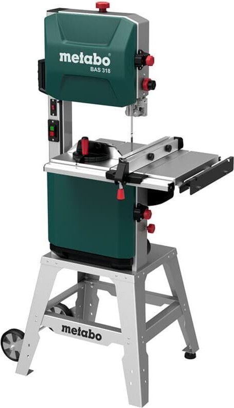 Thumbnail - Metabo - Bandsäge bas 318 precision dnb 900W inklusive Untergestell 400V