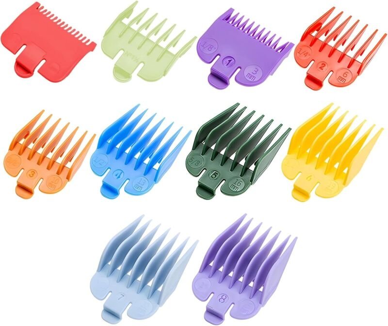 10-teiliges Führungskämme-Set für Haarschneider, Führungskämme-Set für Ersatz-Trimmer-Zubehör