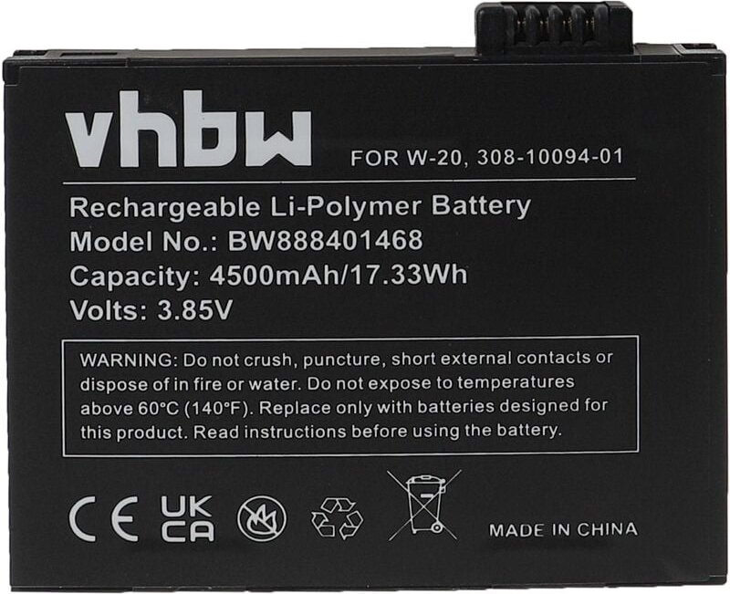 Vhbw - Akku kompatibel mit Netgear Nighthawk M6 Router Modem Hotspots (4500mAh, 3,85V, Li-Polymer)