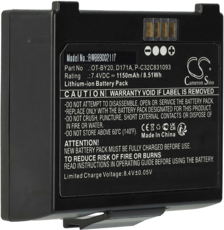 Akku kompatibel mit Epson TM-P80II plus Drucker Kopierer Scanner Etiketten-Drucker (1150 mAh, 7,4 v, Li-Ion) - Vhbw