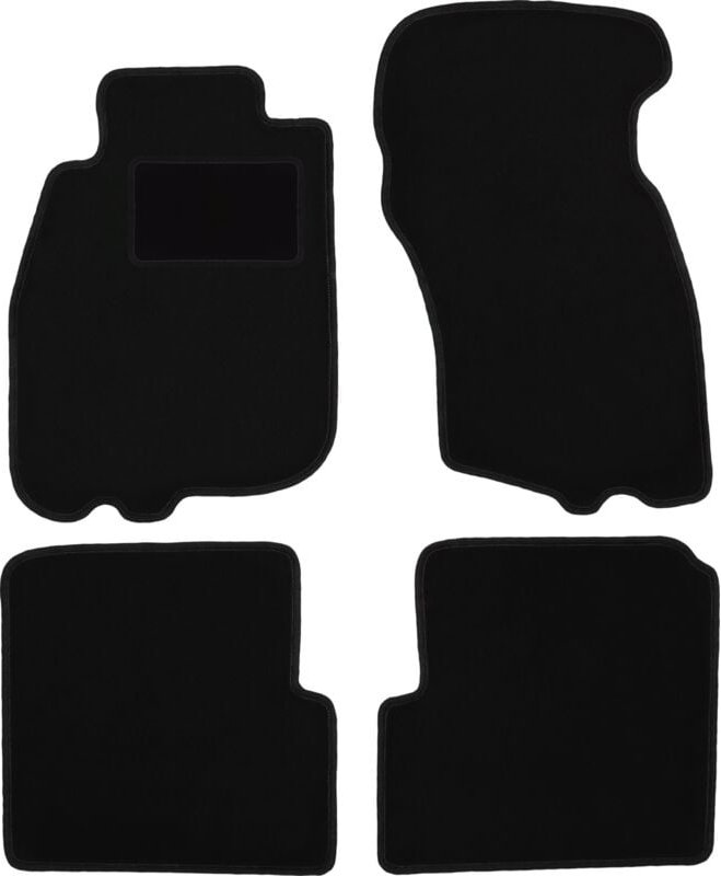 Schwarze Veloursmatten für: Volvo V40 I Kombi (1995-2004)