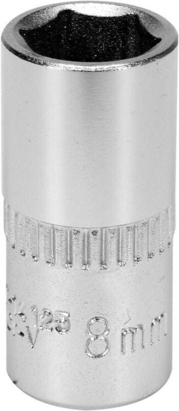 Steckschlüsseleinsatz 8mm 1/4'' Sechskant CV kurz YT-14125 YATO
