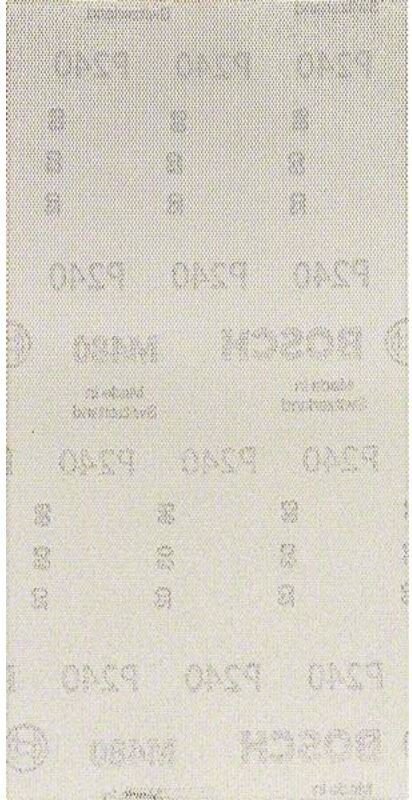 Accessories expert M480 2608900767 Schleifnetz für Schwingschleifer ungelocht Körnung (num) 24 - Bosch