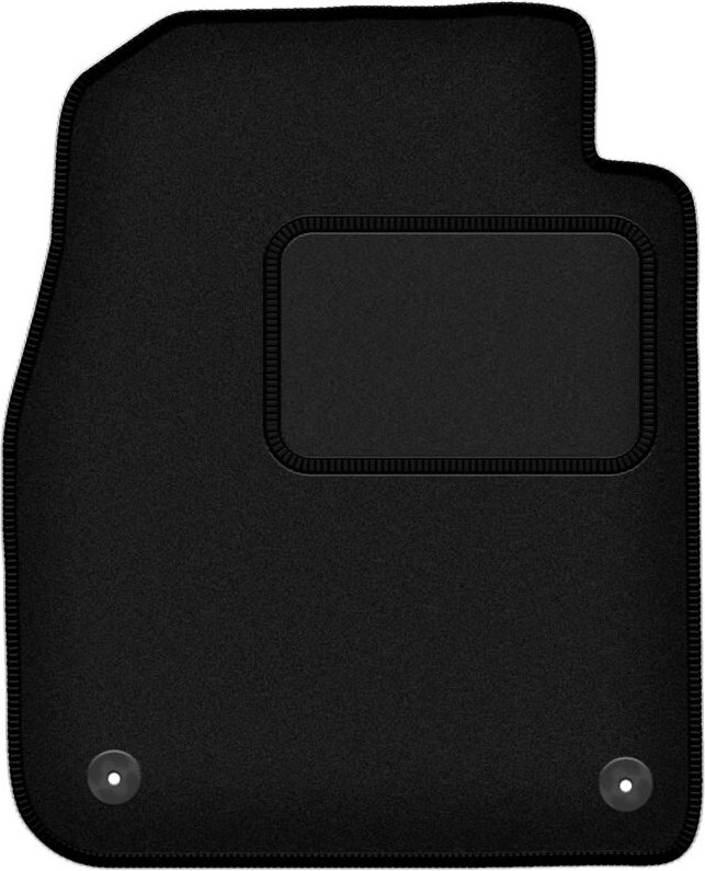 Fahrermatte schwarz für: Dodge RAM short DJ (2009-2019)