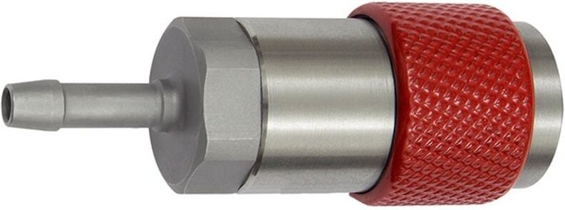 Riegler Unv. Dreh-Sicherheitskuppl. NW 6, ISO 6150 C, Tülle LW 6, gelb