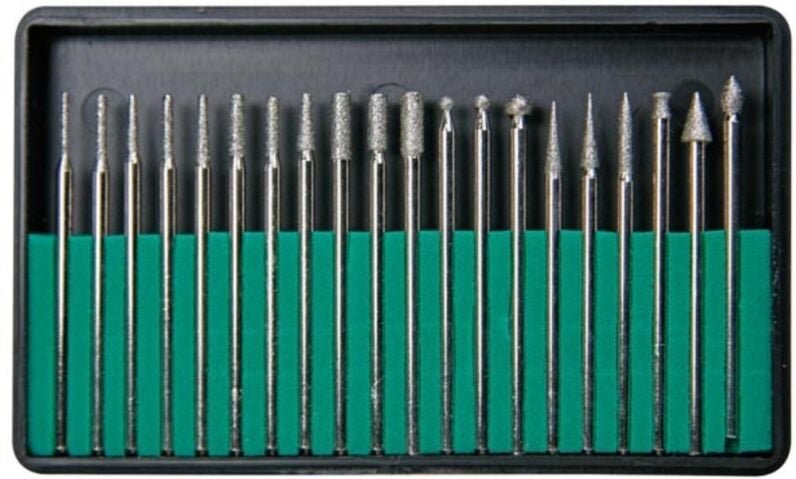 20-TEILIGES diamantfräserset