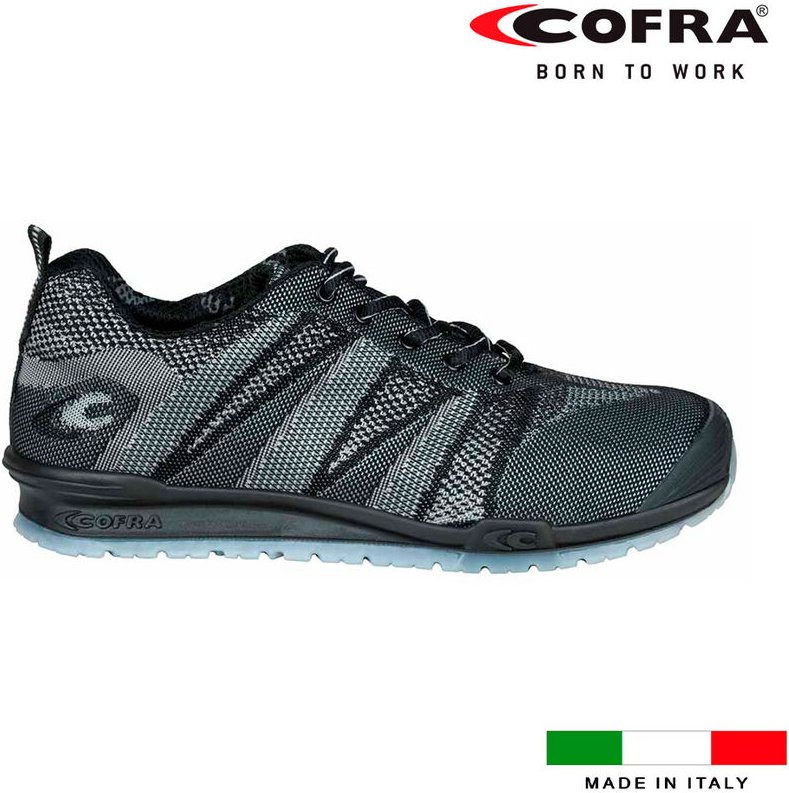 Fluent Black/Black S1 p src Arbeitsschuhe - 39 eu - Cofra