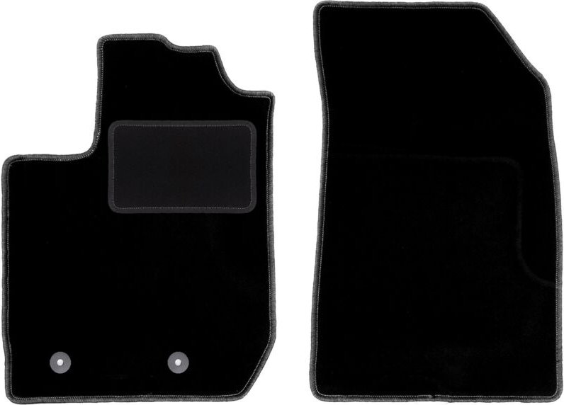 Thumbnail - Vordere Matten schwarz für: Dacia Duster II 2WD SUV (2018-)