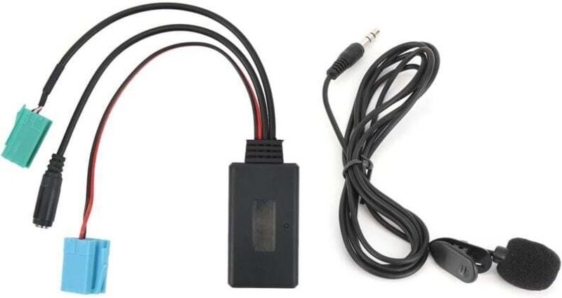 6Pin Bluetooth Audio Kabel Auto Stereo AUX-in Adapter mit Mikrofon Fit für Renault Clio/Espace/Megane