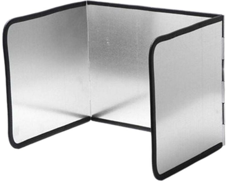 Faltbare Küchenölspritzer für Wandblockabdeckung, verzinkte Brettplatte verhindern Ölspritzer beim Kochen