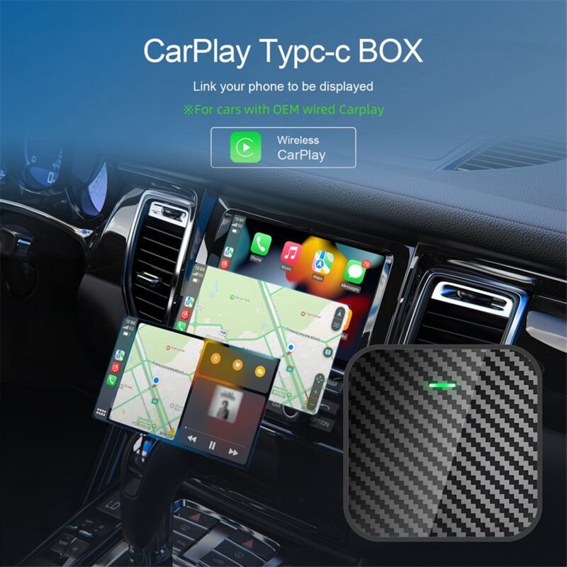 Tlily - Carplay Ai Box Mini Drahtlose CarPlay Auto Adapter Dongle für