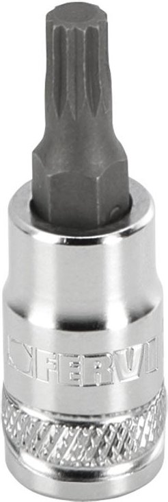 Steckschlussel mit xzn m6 1/4 Einsatz Fervi bn445n006a