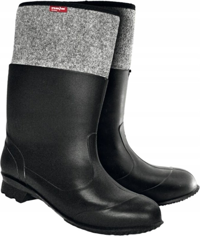 Gummi-Arbeitsschuhe mit Gummifilz BF-PCV Größe 43